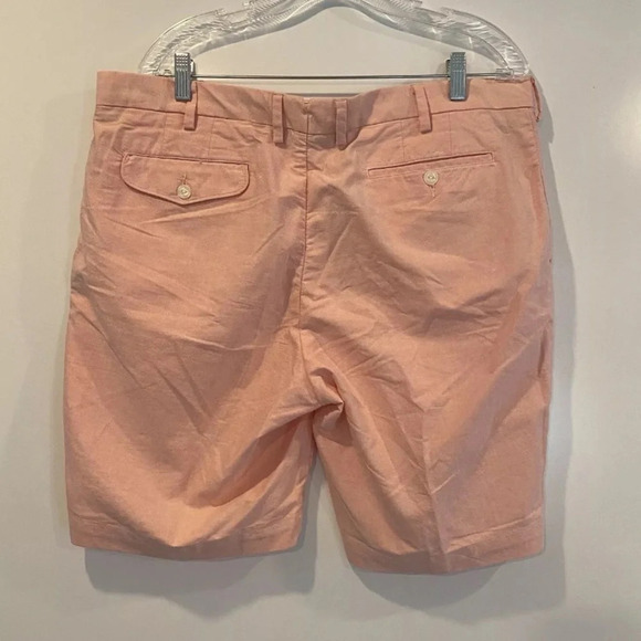Polo Ralph Lauren Salmon Pink Cotton‎ 9.5” Shorts Men’s Size 38 (1118) - Picture 2 of 6